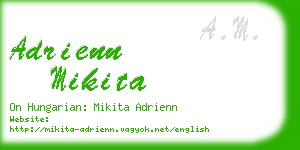 adrienn mikita business card